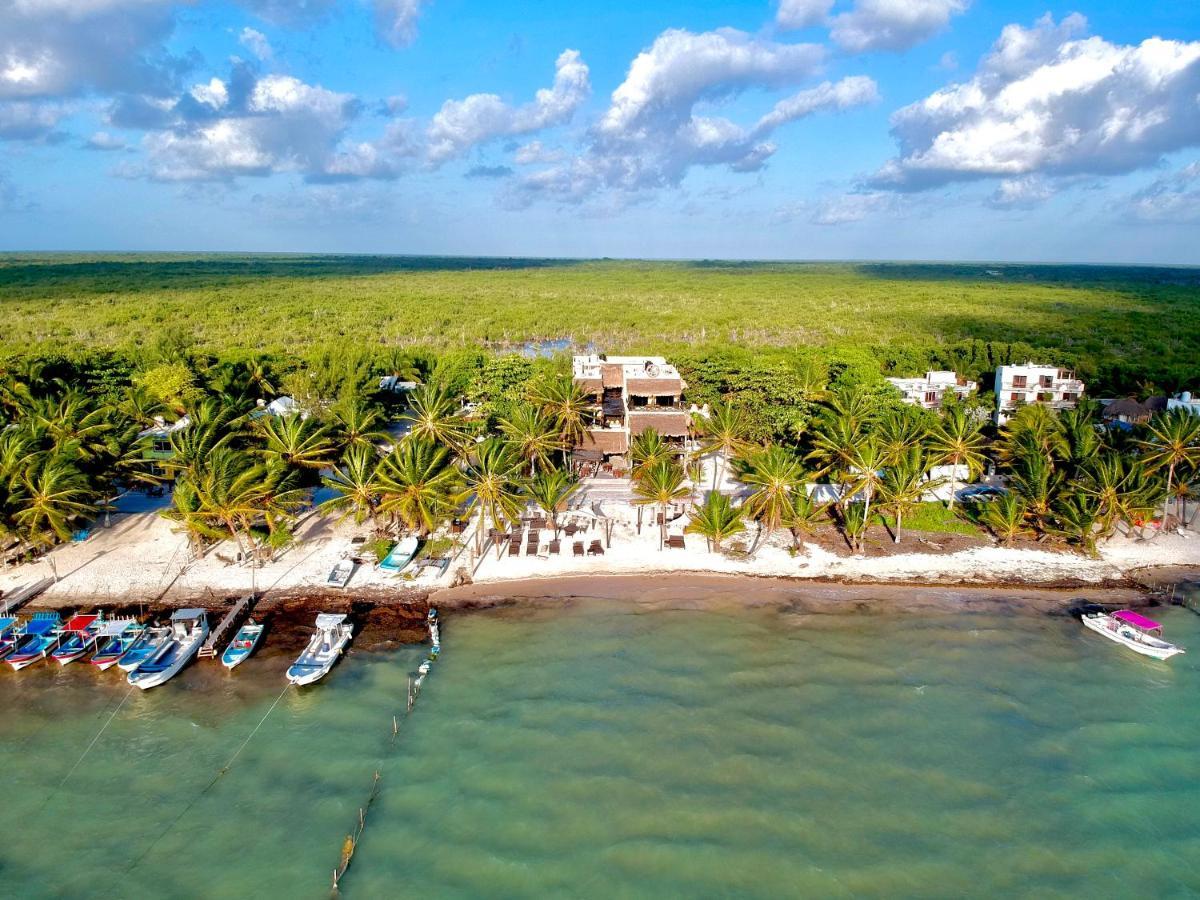 Hotel Luna De Plata Mahahual Exterior photo